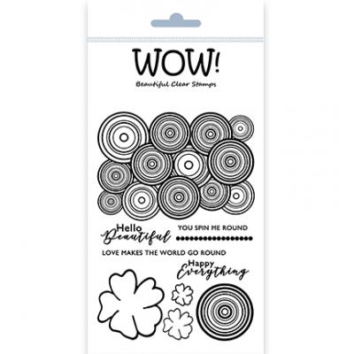 WOW! Clear Stamps - Round & Round